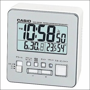 【正規品】CASIO カシオ クロック DQD-805J-8JF 置き時計 電波時計 wave ceptor ウェーブセプター デジタル