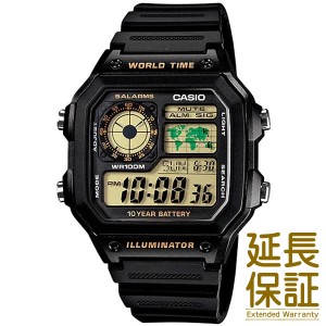 【メール便選択で送料無料】【箱なし】CASIO カシオ 腕時計 海外モデル AE-1200WH-1B メンズ レディース STANDARD スタンダード チプカシ
