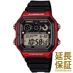 【メール便選択で送料無料】【箱なし】CASIO カシオ 腕時計 海外モデル AE-1300WH-4A メンズ STANDARD DIGITAL スタンダード デジタル ク