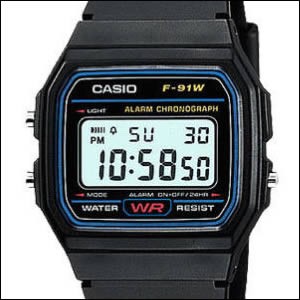 【メール便選択で送料無料】【箱無し】CASIO カシオ 腕時計 海外モデル F-91W-3 メンズ レディース STANDARD スタンダード チープカシオ 