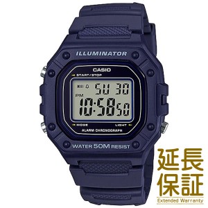 【メール便選択で送料無料】【箱無し】CASIO カシオ 腕時計 海外モデル W-218H-2A メンズ レディース STANDARD スタンダード チープカシ