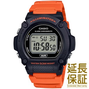 【メール便選択で送料無料】【箱なし】CASIO カシオ 腕時計 海外モデル W-219H-4A メンズ レディース STANDARD スタンダード チプカシ チ