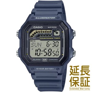 【メール便選択で送料無料】【箱なし】CASIO カシオ 腕時計 海外モデル WS-1600H-2A メンズ STNADARD スタンダード チプカシ チープカシ