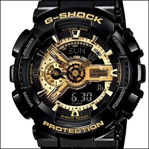 CASIO カシオ 腕時計 海外モデル GA-110GB-1A メンズ G-SHOCK Gショック Black×Gold Series ブラック×ゴールドシリーズ 国内品番はGA-1