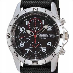 【正規品】海外SEIKO 海外セイコー 腕時計 SND399P1 メンズ ミリタリー クロノグラフ SZER016