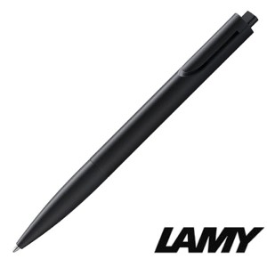 【メール便選択で送料無料】LAMY ラミー 筆記具 L282BLK 油性ボールペン noto black ノト ブラック 深澤直人 コラボ M 中字