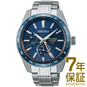 【特典付き】【国内正規品】SEIKO セイコー 腕時計 SARF001 メンズ PRESAGE プレザージュ プレステージライン シャープエッジ GMT メカニ