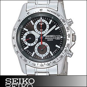 【正規品】海外SEIKO 海外セイコー 腕時計 SND371P1 メンズ 男 【クロノグラフ】シルバー/ブラック【海外モデル】【逆輸入】