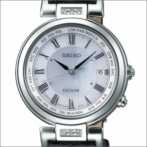 【正規品】SEIKO セイコー 腕時計 SWCW109 レディース EXCELINE エクセリーヌ ソーラー 電波修正 FLIGHT EXPERT