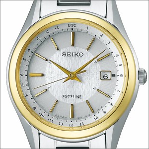 【正規品】SEIKO セイコー 腕時計 SWCW118 レディース EXCELINE エクセリーヌ ソーラー 電波 ペアウォッチ