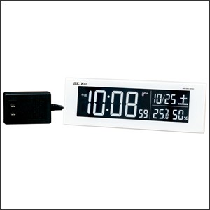 【正規品】SEIKO セイコー クロック DL305W 電波 置時計 シリーズC3