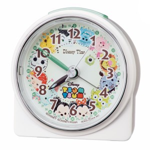 【正規品】SEIKO セイコー クロック FD481W 目覚まし時計 置き時計 ディズニーツムツム
