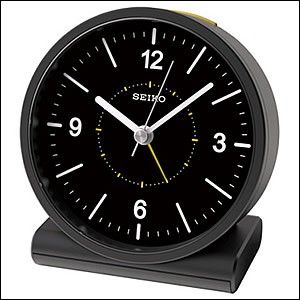 【正規品】SEIKO セイコー クロック KR328K 置時計 黒