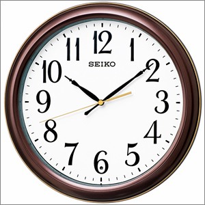 【正規品】SEIKO セイコー クロック KX234B 掛時計 スタンダード