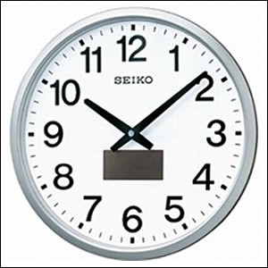 【正規品】SEIKO セイコー クロック SF242S ソーラー電波掛け時計 セイコー クロック ピクシス ハイブリッドソーラー