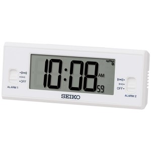 【正規品】SEIKO セイコー クロック SQ321W デジタル電波置時計 温湿度計