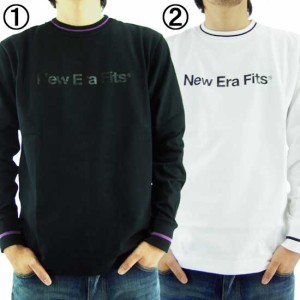 【新品】 【メール便対応】 【レビューを書いて送料無料】 New Era ニューエラ L/S Tシャツ フリッツ プリント 1.ラブック 2.ホワイト 【