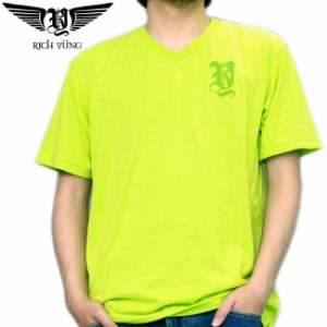 【新品】 【メール便対応】 【レビューを書いて送料無料】 リッチ ヤング S/S Tシャツ RY-SP10-13 グリーン RICH YUNG SS Green 【メンズ