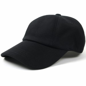 BIGWATCH正規品 大きいサイズ 帽子 メンズ スウェット ローキャップ 黒ブラック/コットンキャップ/コットン100％/ビッグサイズ/ビッグワ