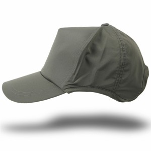 BIGWATCH正規品 大きいサイズ 帽子 メンズ ウォータープルーフ（撥水加工）ラウンドキャップ ビッグワッチ チャコール グレー WPR-03 ス