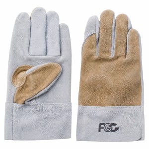 牛床皮手袋 92-T 内縫い FGC 保護具 手袋革 L