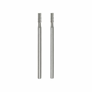 ルーター　工具　刃　ハイスビット　2本　シャフト径2.35mm　棒型径2.3mm　（鉄、アルミ、真鍮、木材、プラスチックの切断）