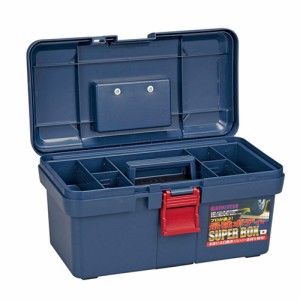 PC工具箱 リングスター 工具箱 プラスチック製 SR-400 ブルー