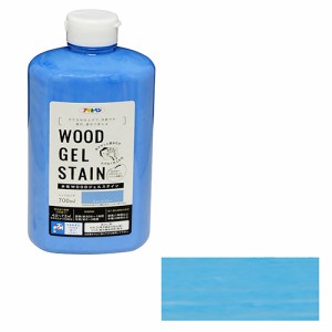 水性WOODジェルステイン アサヒペン 塗料・オイル 水性塗料2 700ml チョークブルー