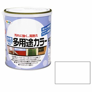 水性多用途カラー アサヒペン 塗料・オイル 水性塗料3 1.6L クリヤ