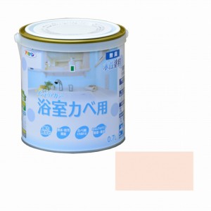 NEWインテリアカラー浴室壁 アサヒペン 塗料・オイル 水性塗料3 0.7L ライトピンク