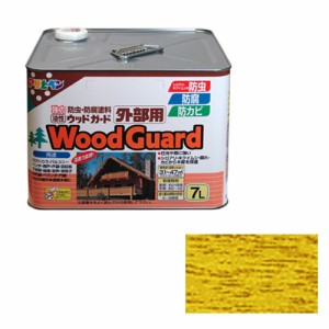 油性ウッドガード外部用 アサヒペン 塗料・オイル 油性塗料 7Lーパインー15