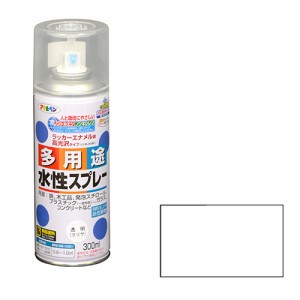 水性多用途スプレー アサヒペン 塗料 スプレー塗料 300ML クリヤ