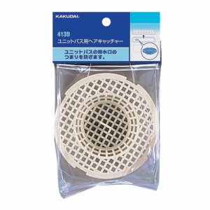 【送料無料】 (ゴミ 排水口 目皿 排水トラップ ストレーナー ) 浴室ヘアーキャッチャー 102×102mm