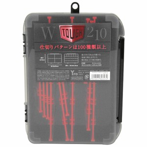 【送料無料】 工具箱 プラスチック製 (YFD) タフケース W210　／・No.8032ブラック