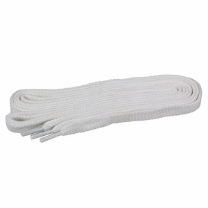 ほどけにくい靴ひも SK11 サポート用品 ワークシューズ NoーSlip110WHI