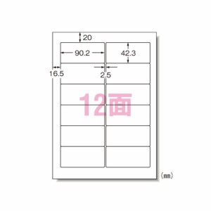 エーワン　パソコン&ワープロラベル　NEC2列　28171【返品・交換・キャンセル不可】【イージャパンモール】