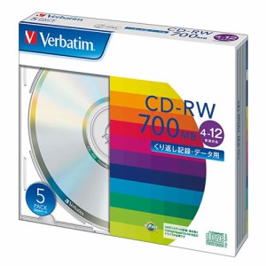 三菱化学メディア　PC　DATA用　CD-RW　SW80EU5V1【返品・交換・キャンセル不可】【イージャパンモール】