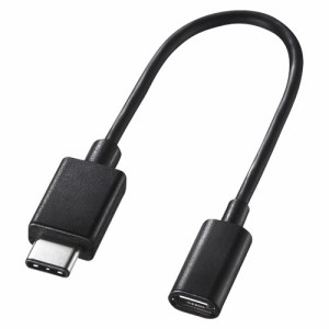 サンワサプライ　ＵＳＢ２．０マイクロ変換アダプタケーブル　ＡＤ−ＵＳＢ２５ＣＭＣＢ【返品・交換・キャンセル不可】【イージ...