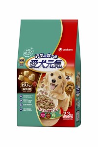 ★まとめ買い★　愛犬元気　全成長段階用　ささみ・ビーフ・緑黄色野菜入り　２．３ｋｇ　×４個【イージャパンモール】