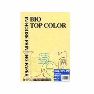 ★まとめ買い★伊東屋　バイオトップカラーA4(50枚入)　BT403　イエロー　×5個【返品・交換・キャンセル不可】【イ...