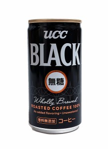 ★まとめ買い★　ＵＣＣ　ブラック無糖コーヒー　１８５ｇｘ６本　×5個【イージャパンモール】