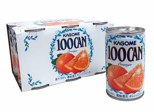 【送料無料】★まとめ買い★　カゴメ　１００ＣＡＮオレンジ ６缶パック　×5個【イージャパンモール】