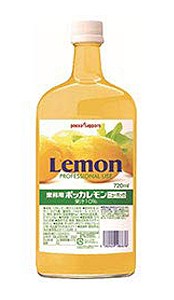 【送料無料】★まとめ買い★　ポッカＳＰ　業務用　ポッカレモン　ニューポッカ　瓶（新）７２０ＭＬ　×6個【イージャパンモール】