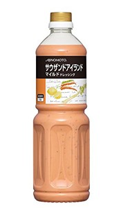 ★まとめ買い★　味の素　サウザンドアイランド　マイルドドレッシング　１Ｌ　×6個【イージャパンモール】