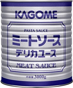 【送料無料】★まとめ買い★　カゴメ　ミートソースデリカユース（Ｎ）　３Ｋｇ　×6個【イージャパンモール】