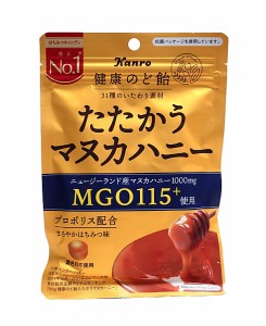 ★まとめ買い★　カンロ　健康のど飴たたかうマヌカハニー　８０ｇ　×6個【イージャパンモール】