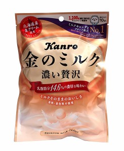 【送料無料】★まとめ買い★　カンロ　金のミルクキャンディ　８０ｇ　×6個【イージャパンモール】