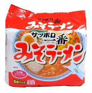 ★まとめ買い★　サッポロ一番みそラーメン袋　５Ｐ　１００ＧＸ５　×6個【イージャパンモール】