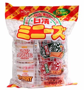 ★まとめ買い★　日清食品　日清　ミニーズ　５食パック　（２０５ｇ）　×6個【イージャパンモール】