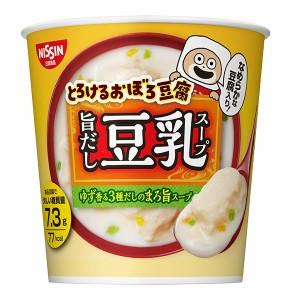 【送料無料】★まとめ買い★　日清　とろけるおぼろ豆腐　旨だし豆乳スープ　１７Ｇ　×6個【イージャパンモール】